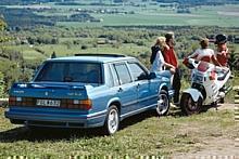 30 Jahre Volvo 740 – Langzeitqualität und Design wie ein Ziegelstein. Foto: Volvo/ dpp-AutoReporter